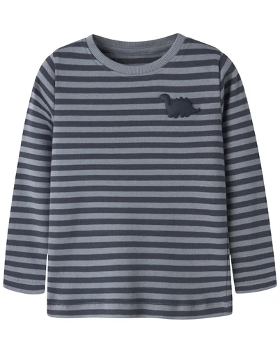 Name it - NMMVilly Slim Langærmet Trøje - Tradewinds